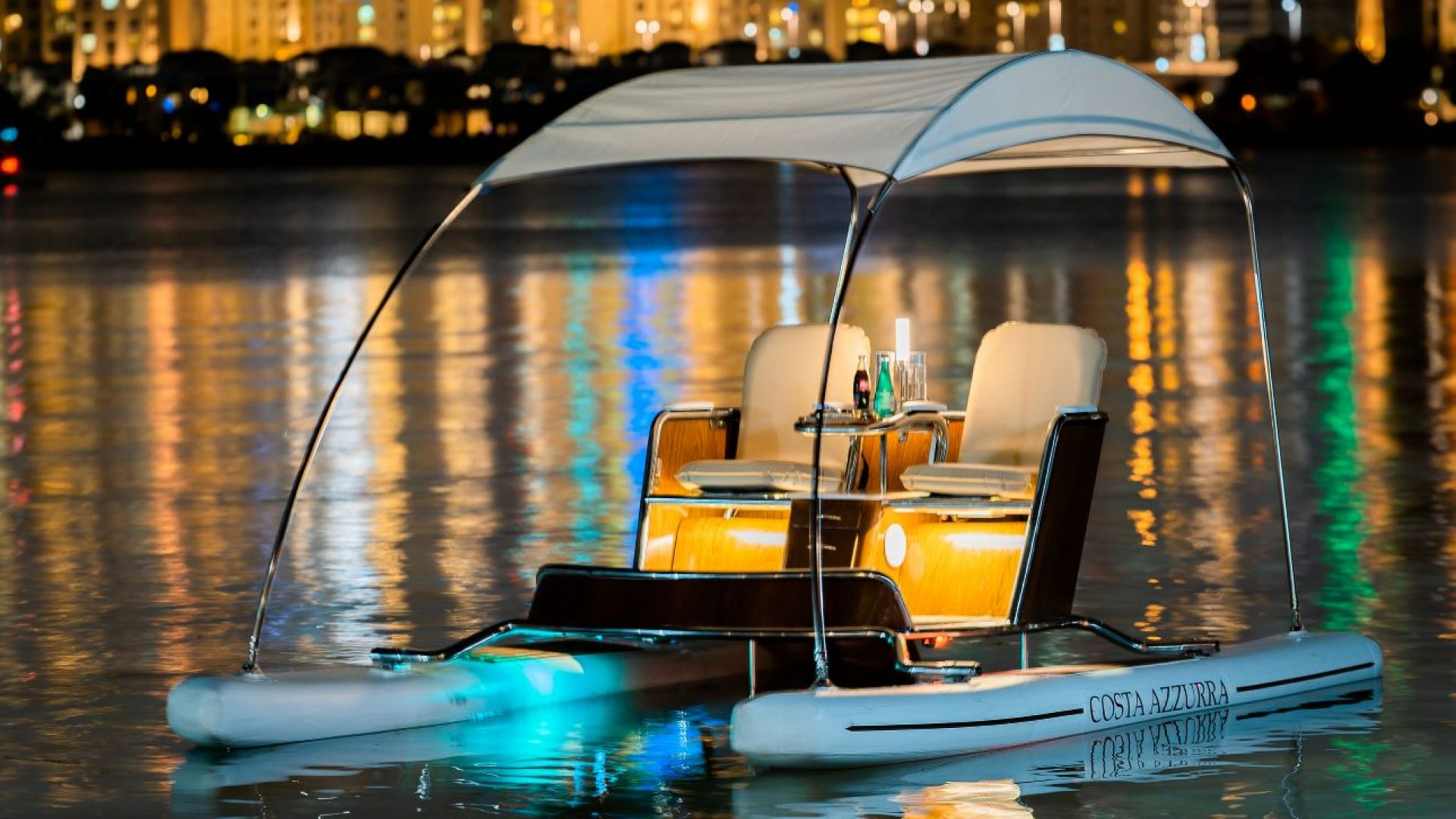 electric catamaran ride dubai